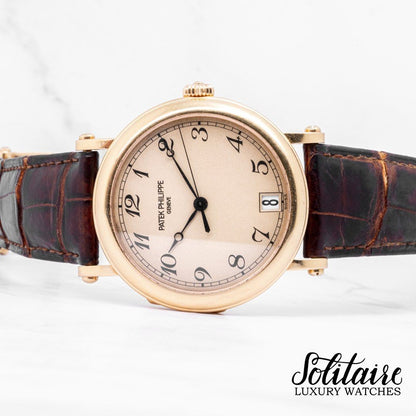 LIKE NEW Patek Philippe Calatrava Rosegold 5053R-001