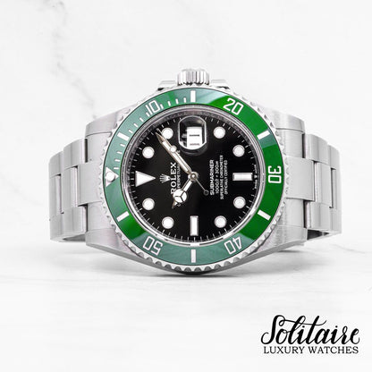 LIKE NEW Rolex Submariner Starbucks 126610LV