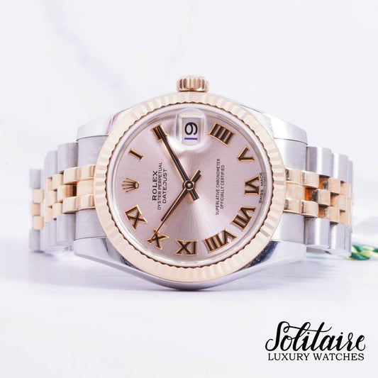 LIKE NEW Rolex Datejust Two-Tone Rosegold Jubilee 178271