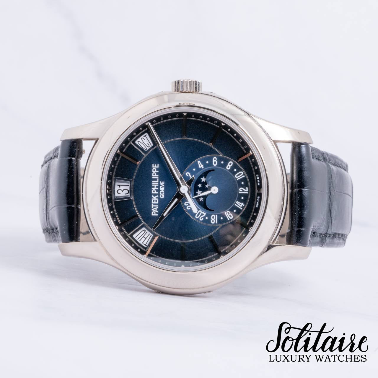 LIKE NEW Patek Philippe Complications Annual Calendar 5205G-013