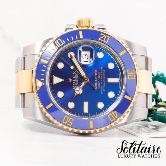 LIKE NEW Rolex Submariner Bluesy 116613LB