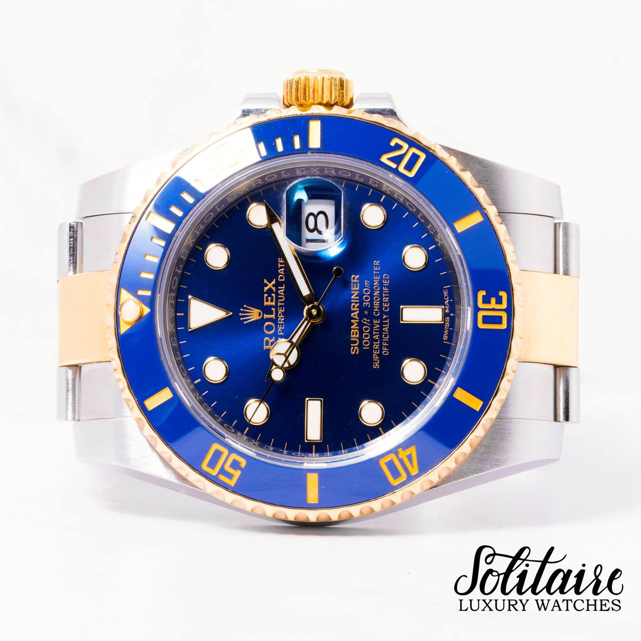 LIKE NEW Rolex Submariner Bluesy 116613LB