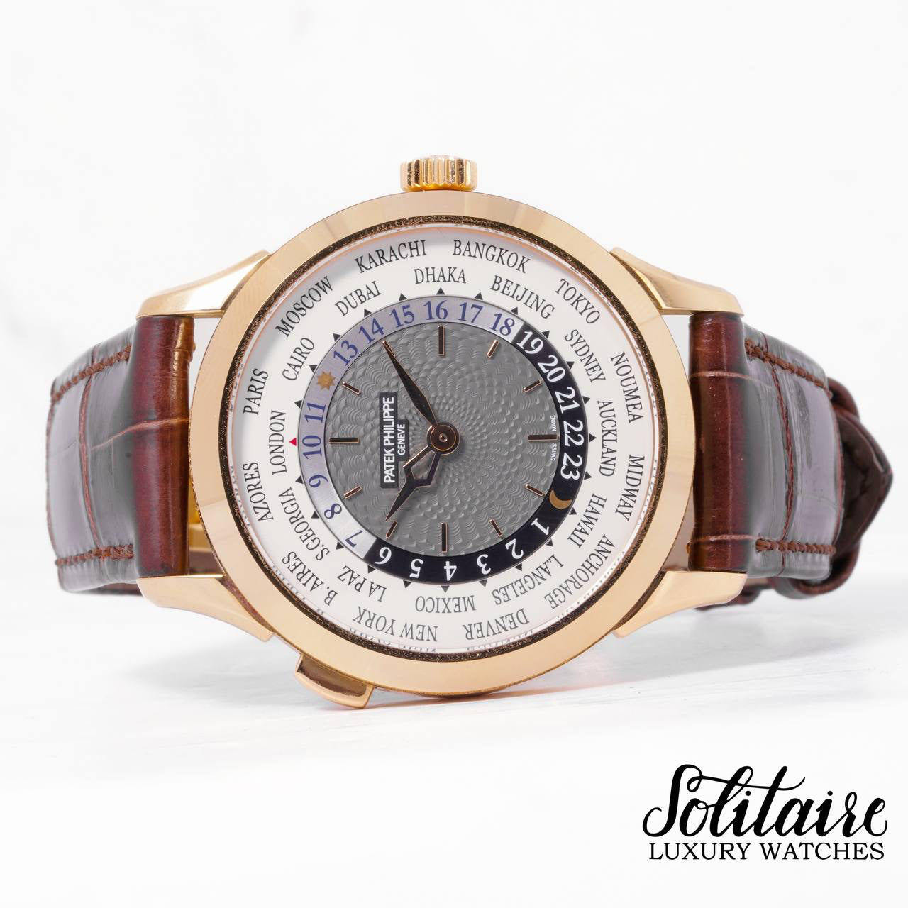 LIKE NEW Patek Philippe Complications World Time 5230R-001