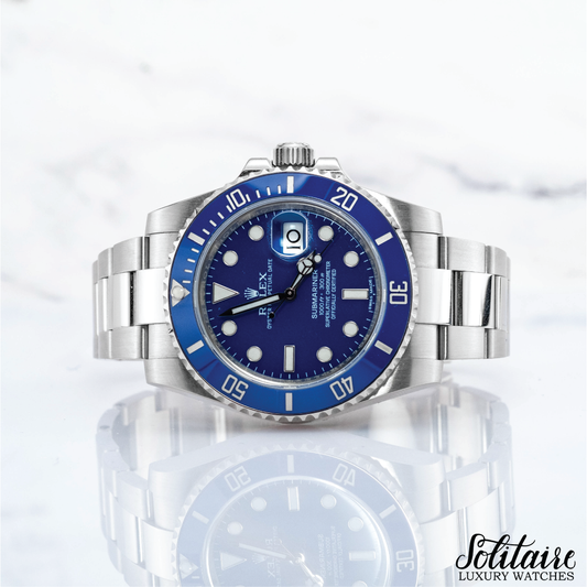 Rolex Submariner Smurf 116619LB 2017 Nov